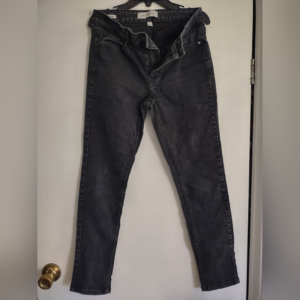 Skinny jeans stretchy black